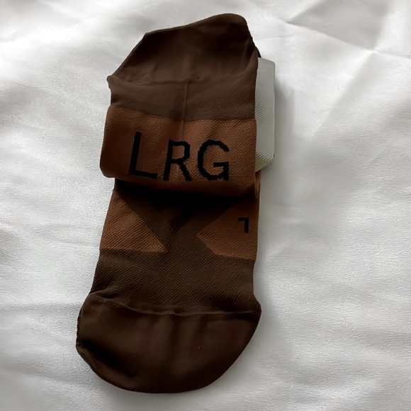 Sz US 10-11 Large Men's Low Sock The Last Hunt cocoa black On running - Picture 5 of 5